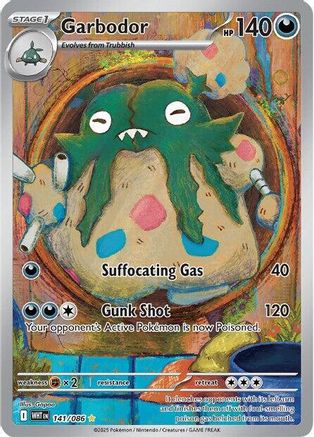 Garbodor - 141/086 141 - SV White Flare Holofoil - Single Cards