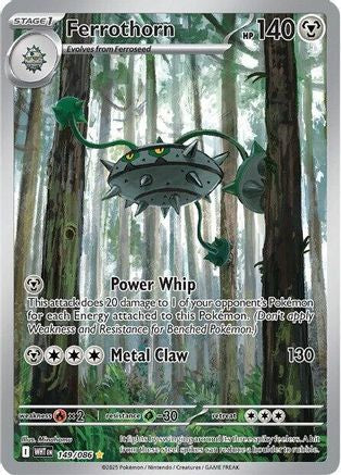 Ferrothorn - 149/086 149 - SV White Flare Holofoil - Single Cards