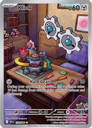 Klink - 139/086 139 - SV Black Bolt Holofoil - Single Cards
