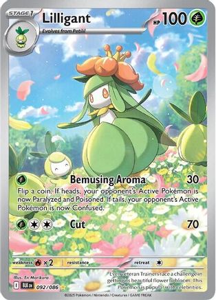 Lilligant - 092/086 92 - SV Black Bolt Holofoil - Single Cards