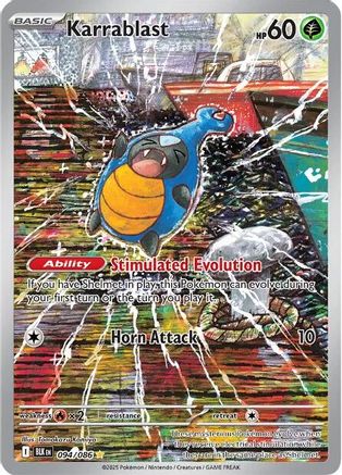 Karrablast - 094/086 94 - SV Black Bolt Holofoil - Single Cards