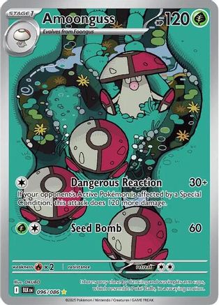 Amoonguss - 096/086 96 - SV Black Bolt Holofoil - Single Cards