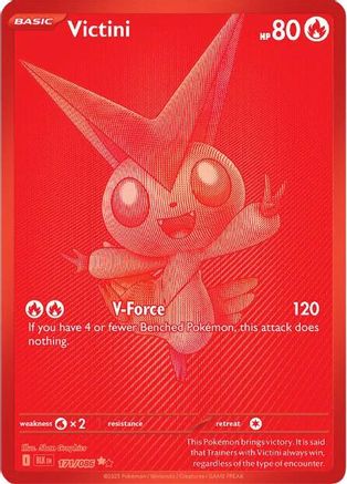 Victini - 171/086 171 - SV Black Bolt Holofoil - Single Cards