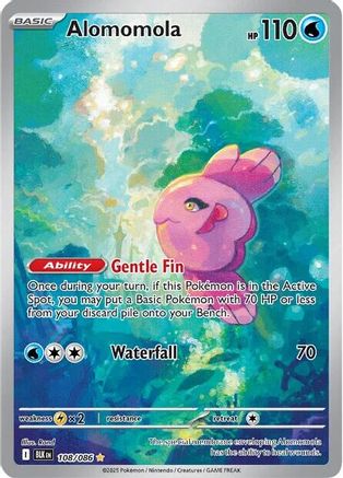 Alomomola - 108/086 108 - SV Black Bolt Holofoil - Single Cards