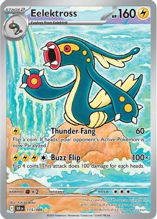 Eelektross - 115/086 115 - SV Black Bolt Holofoil - Single Cards