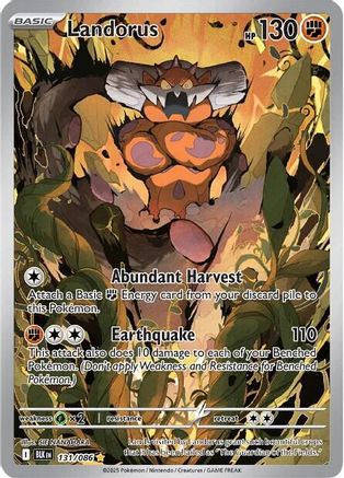 Landorus - 131/086 131 - SV Black Bolt Holofoil - Single Cards