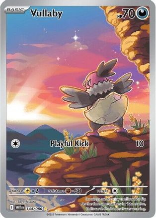 Vullaby - 144/086 144 - SV White Flare Holofoil - Single Cards