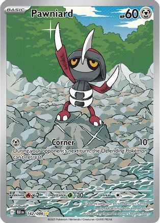 Pawniard - 142/086 142 - SV Black Bolt Holofoil - Single Cards