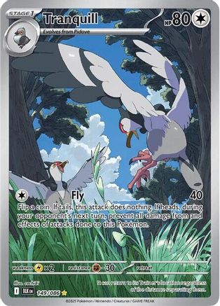 Tranquill - 149/086 149 - SV Black Bolt Holofoil - Single Cards