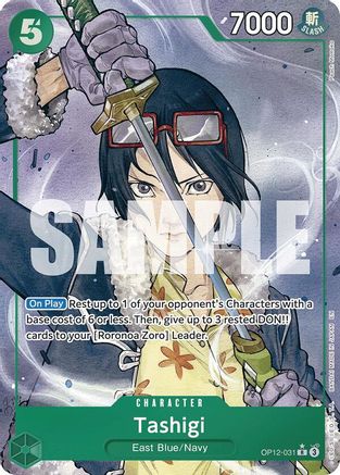 Tashigi (Alternate Art) (OP12-031) - Legacy of the Master - Single Cards