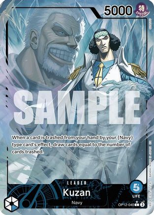 Kuzan (040) (Alternate Art) (OP12-040) - Legacy of the Master - Single Cards