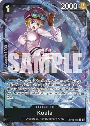 Koala (086) (Alternate Art) (OP12-086) - Legacy of the Master - Single Cards
