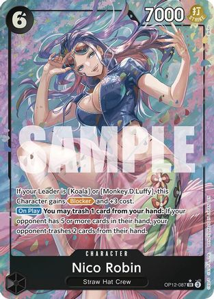 Nico Robin (Alternate Art) (OP12-087) - Legacy of the Master - Single Cards