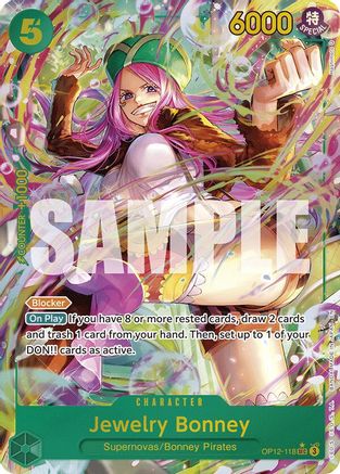Jewelry Bonney (118) (Alternate Art) (OP12-118) - Legacy of the Master - Single Cards