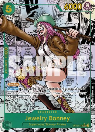 Jewelry Bonney (118) (Manga) (OP12-118) - Legacy of the Master - Single Cards
