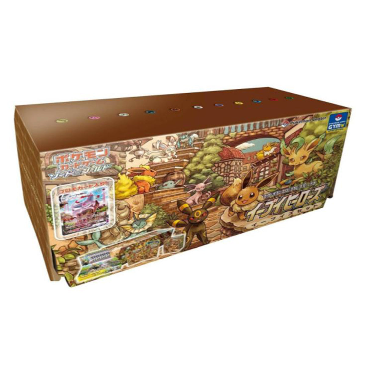 Pokemon Eevee Heroes Eevee's Gym Box Japanese - Trading Card Games