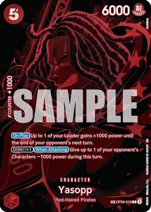 Yasopp (SP) (OP09-013) - Legacy of the Master - Single Cards