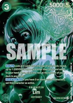 Lim (SP) (OP09-037) - Legacy of the Master - Single Cards