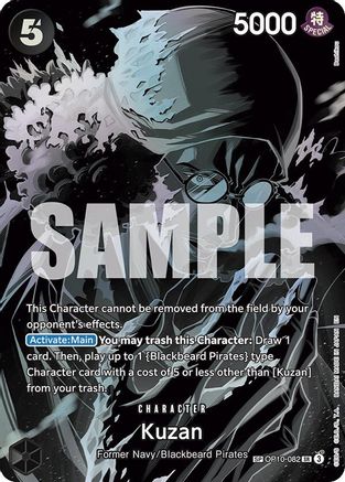 Kuzan (SP) (OP10-082) - Legacy of the Master - Single Cards