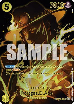 Portgas.D.Ace (SP) (ST13-011) - Legacy of the Master - Single Cards