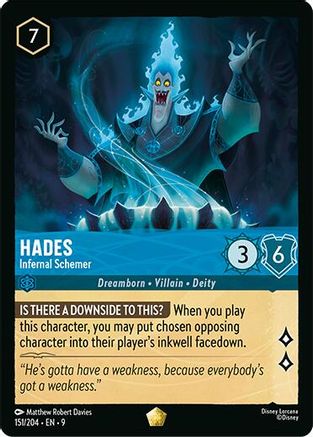 Hades - Infernal Schemer (151/204) - Fabled - Single Cards