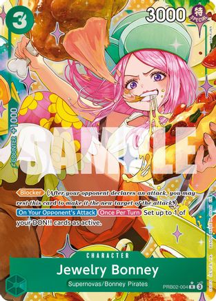 Jewelry Bonney (Alternate Art) (PRB02-004) - Premium Booster -The Best- Vol. 2 - Single Cards