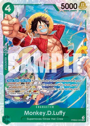 Monkey.D.Luffy (PRB02-005) - Premium Booster -The Best- Vol. 2 - Single Cards