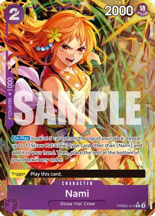 Nami (Alternate Art) (PRB02-012) - Premium Booster -The Best- Vol. 2 - Single Cards