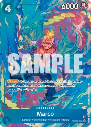 Marco (Alternate Art) (PRB02-008) - Premium Booster -The Best- Vol. 2 - Single Cards