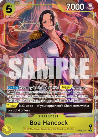 Boa Hancock (Alternate Art) (PRB02-017) - Premium Booster -The Best- Vol. 2 - Single Cards