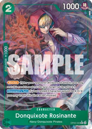 Donquixote Rosinante (Alternate Art) (OP05-030) - Premium Booster -The Best- Vol. 2 - Single Cards