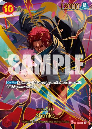 Shanks (Alternate Art) (OP06-007) - Premium Booster -The Best- Vol. 2 - Single Cards
