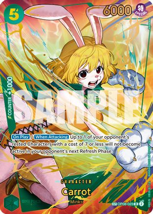 Carrot (Alternate Art) (OP08-023) - Premium Booster -The Best- Vol. 2 - Single Cards