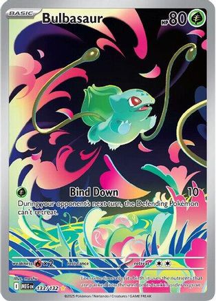 Bulbasaur - 133/132 133 - ME01 Mega Evolution Holofoil - Single Cards