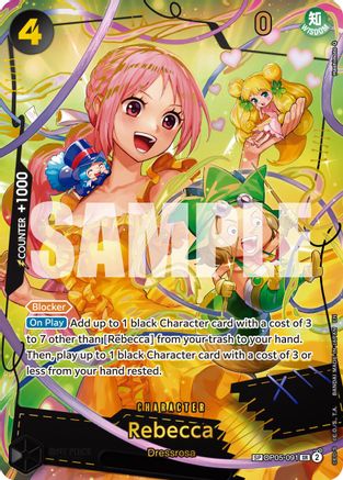 Rebecca (SP) (OP05-091) - Premium Booster -The Best- Vol. 2 - Single Cards