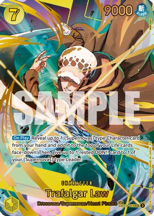 Trafalgar Law - OP10-119 (SP) (OP10-119) - Premium Booster -The Best- Vol. 2 - Single Cards