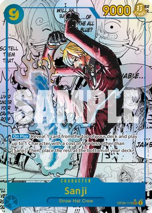 Sanji (Manga) (OP06-119) - Premium Booster -The Best- Vol. 2 - Single Cards