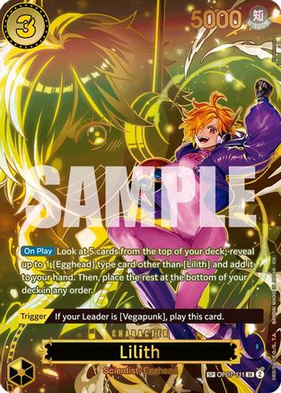 Lilith - OP07-111 (SP) (OP07-111) - Carrying On His Will - Single Cards