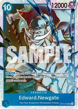 Edward.Newgate (OP13-042) - Carrying On His Will - Single Cards