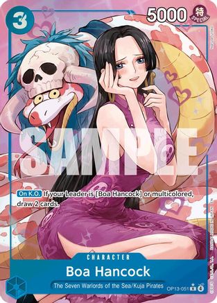 Boa Hancock (Alternate Art) (OP13-051) - Carrying On His Will - Single Cards