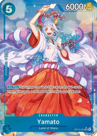 Yamato (Alternate Art) (OP13-054) - Carrying On His Will - Single Cards