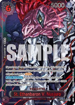 St. Ethanbaron V. Nusjuro (Parallel) (OP13-080) - Carrying On His Will - Single Cards