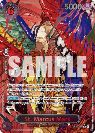 St. Marcus Mars (Parallel) (OP13-091) - Carrying On His Will - Single Cards