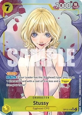 Stussy (Alternate Art) (OP13-110) - Carrying On His Will - Single Cards