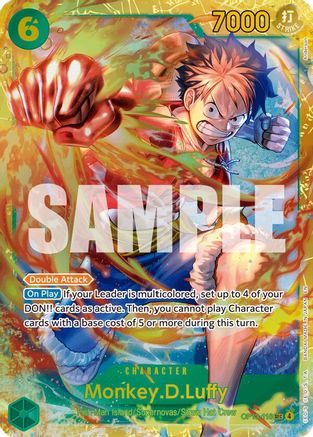 Monkey.D.Luffy (118) (SP) (OP13-118) - Carrying On His Will - Single Cards