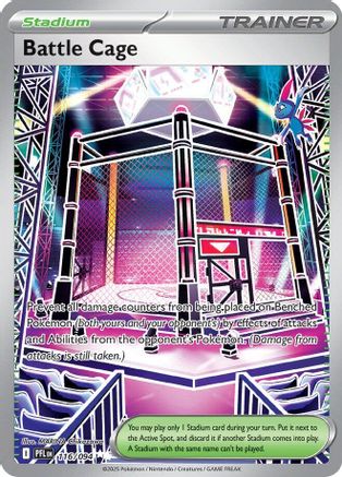 Battle Cage - 116/094 116 - ME02 Phantasmal Flames Holofoil - Single Cards