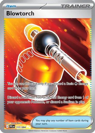 Blowtorch - 117/094 117 - ME02 Phantasmal Flames Holofoil - Single Cards