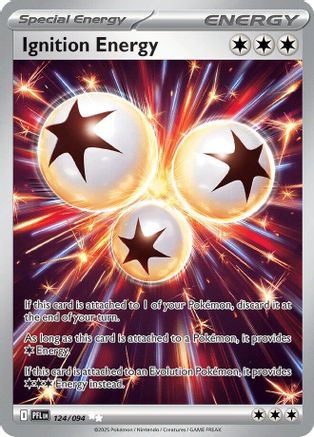 Ignition Energy 124 - ME02 Phantasmal Flames Holofoil - Single Cards