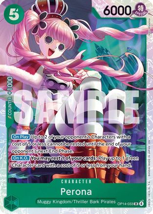 Perona (OP14-033) - The Azure Sea's Seven - Single Cards