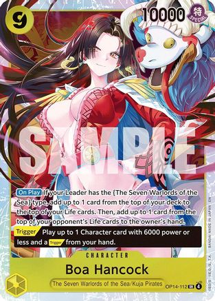 Boa Hancock - OP14-112 (OP14-112) - The Azure Sea's Seven - Single Cards